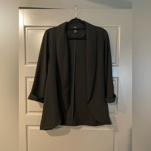Forever 21 Drapey Open Front Blazer